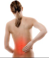 Woman with Back Pain